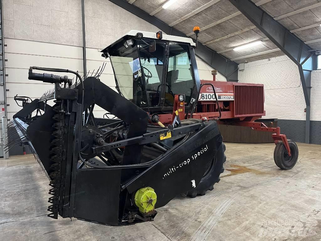 Hesston 8100 Grunto gramdymo technika