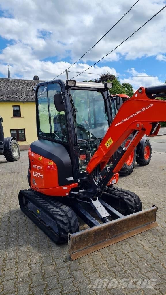 Kubota U27-4 Hi-Lux Mini ekskavatoriai < 7 t