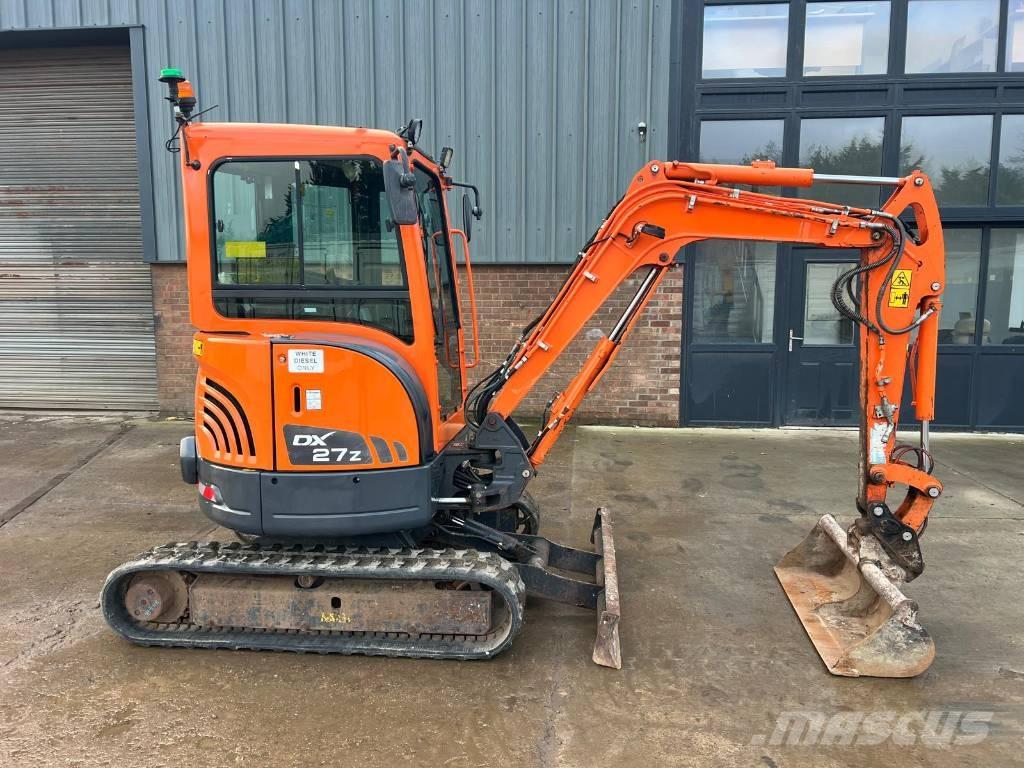Doosan DX 27 Z Mini ekskavatoriai < 7 t
