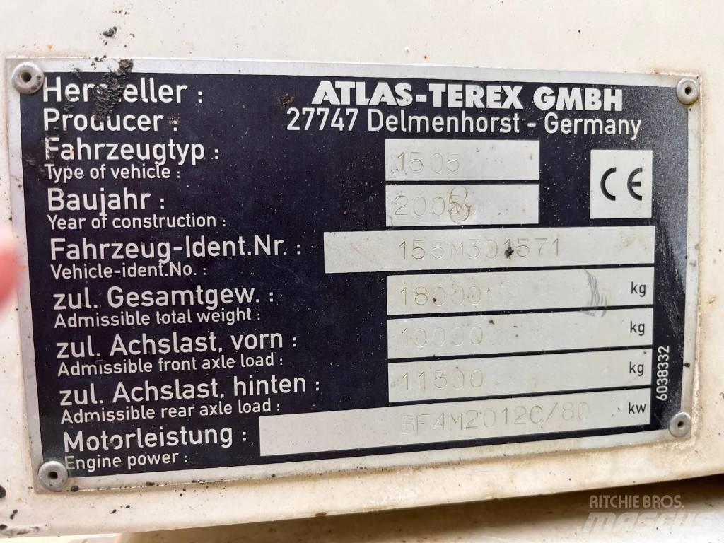 Atlas 1505 M Ratiniai ekskavatoriai