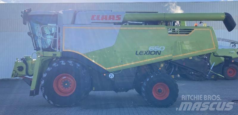 CLAAS LEXION 650 Derliaus nuėmimo kombainai