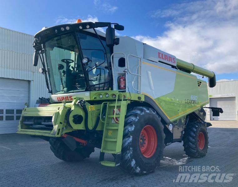 CLAAS LEXION 650 Derliaus nuėmimo kombainai