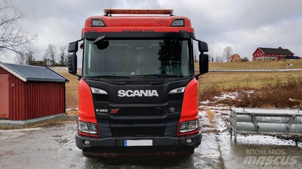 Scania P450 XT Kombinuotos paskirties / vakuuminiai sunkvežimiai