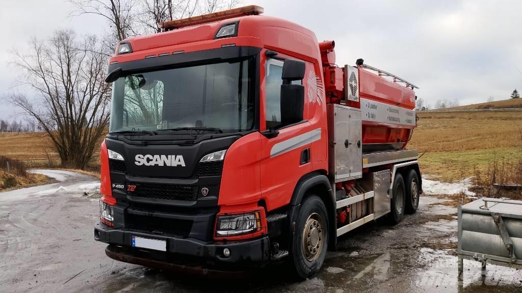 Scania P450 XT Kombinuotos paskirties / vakuuminiai sunkvežimiai