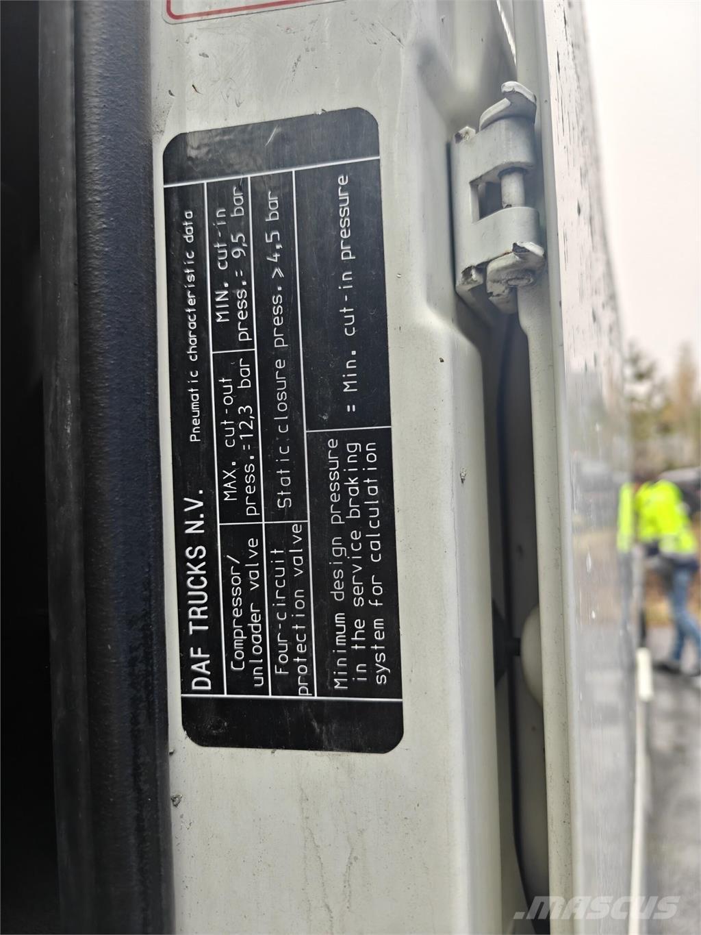DAF XF 460 FAK Važiuoklė su kabina