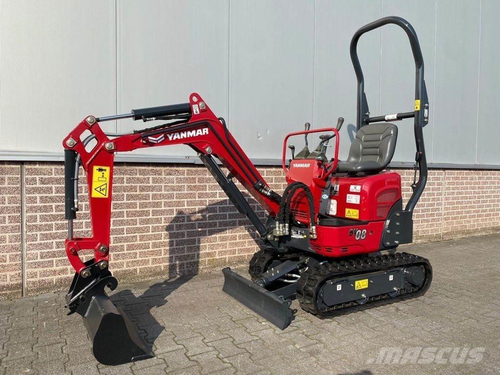 Yanmar SV08 Mini ekskavatoriai < 7 t