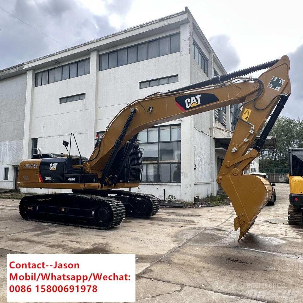 CAT 329 D2L Vikšriniai ekskavatoriai