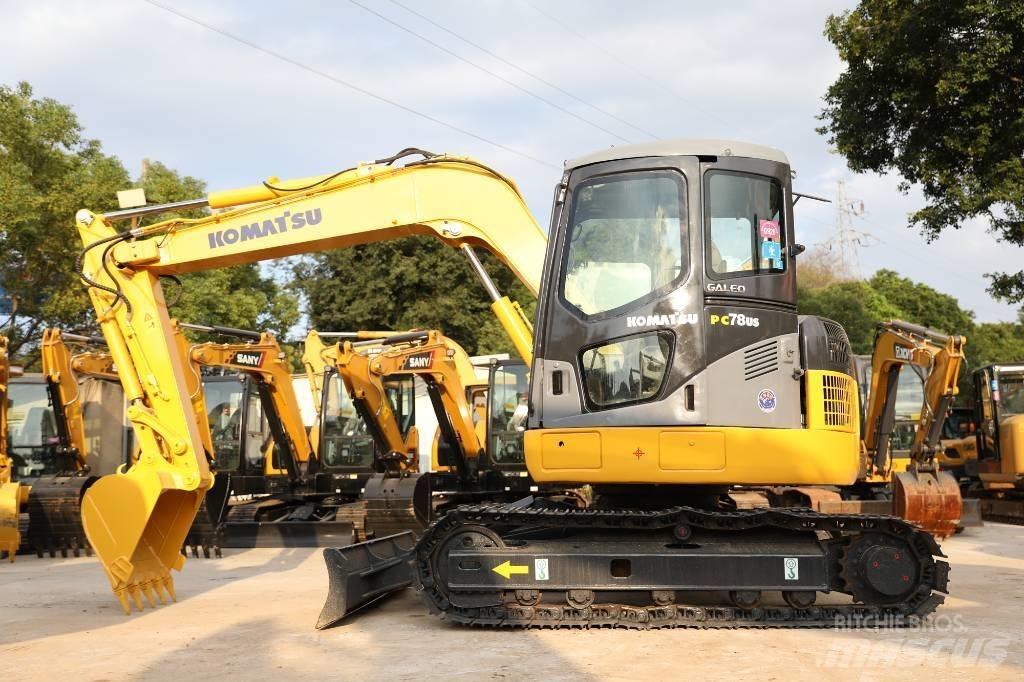 Komatsu PC 78 US-6 Vidutinės galios ekskavatoriai 7-12 t
