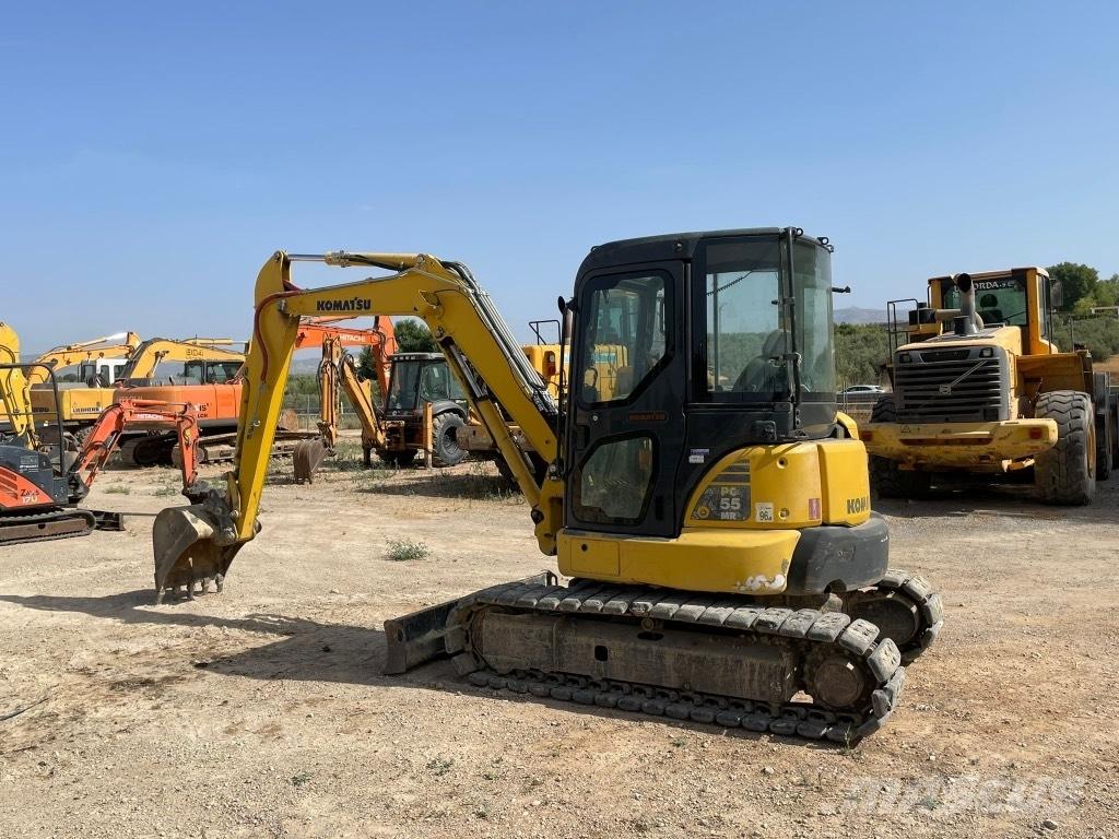 Komatsu PC 55 Mini ekskavatoriai < 7 t