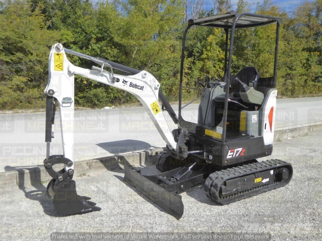 Bobcat E 17z Mini ekskavatoriai < 7 t