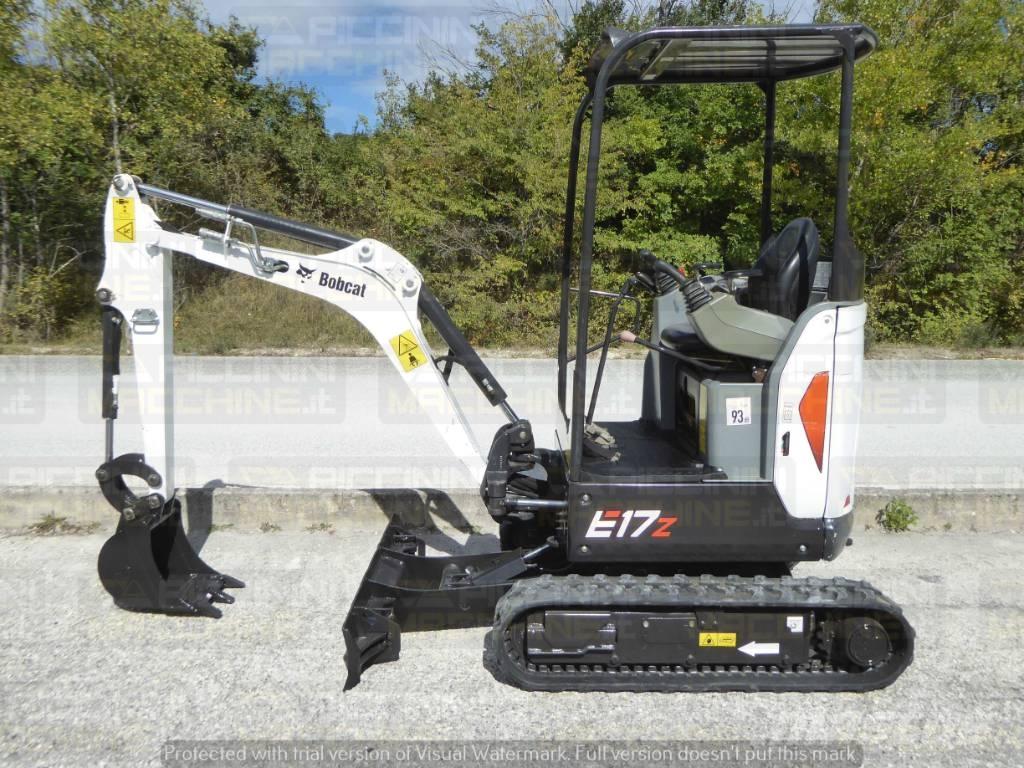 Bobcat E 17z Mini ekskavatoriai < 7 t