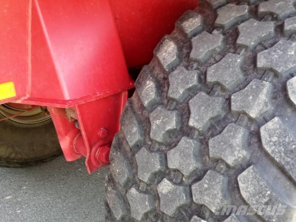 Krampe Big Body 550 Bortinių sunkvežimių priekabos su nuleidžiamais bortais