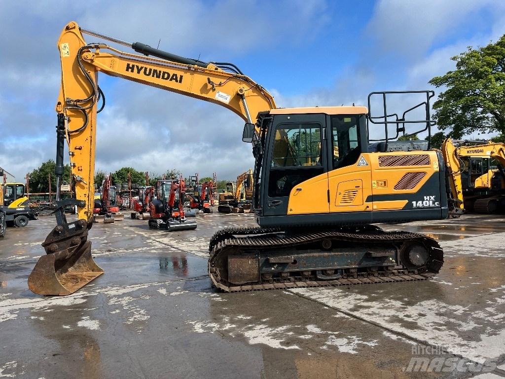 Hyundai HX140LC Vikšriniai ekskavatoriai