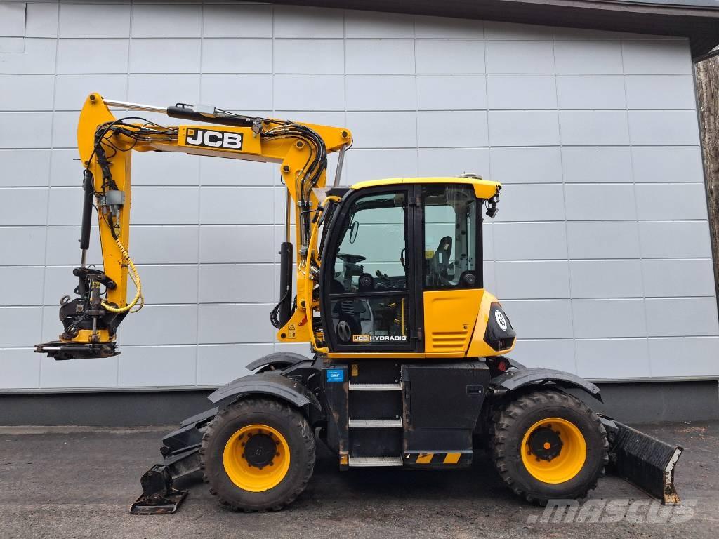 JCB 110 W Hydradig Ratiniai ekskavatoriai