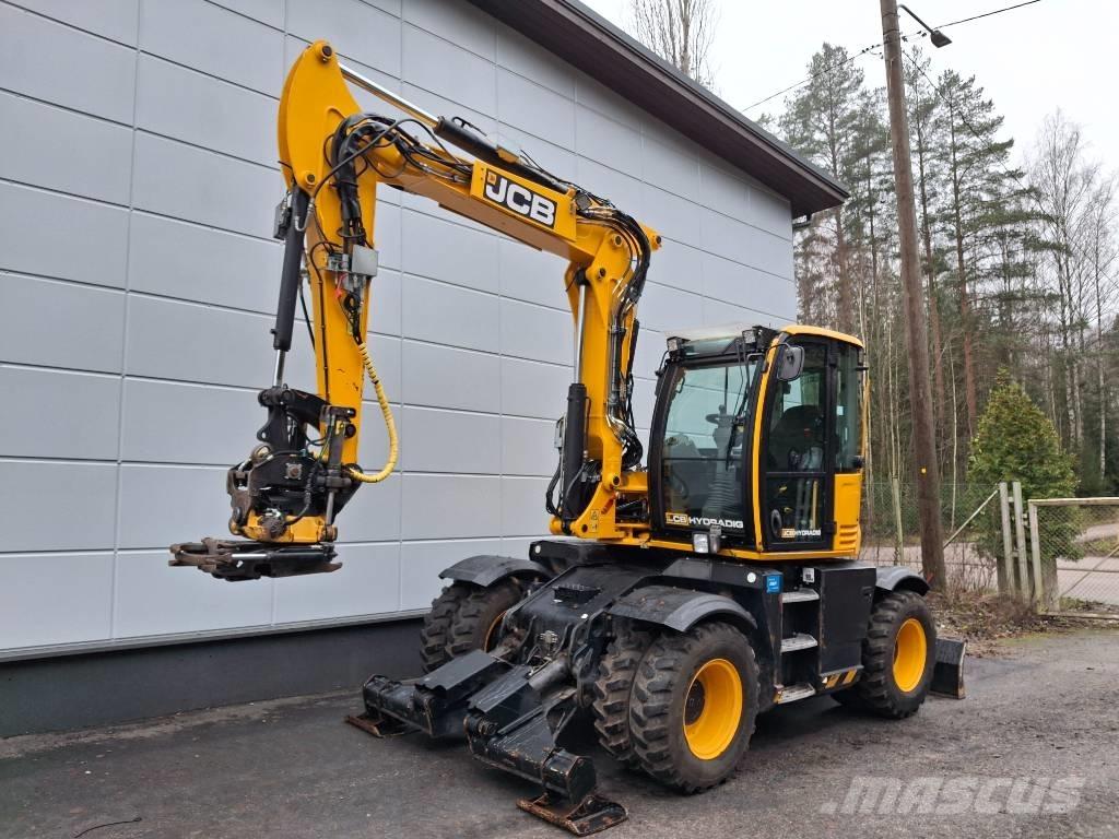 JCB 110 W Hydradig Ratiniai ekskavatoriai