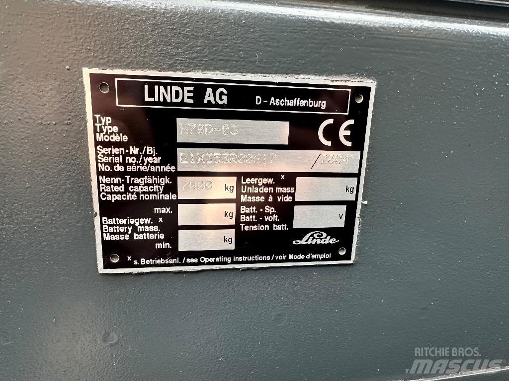 Linde H 70 D-3 Dyzeliniai krautuvai