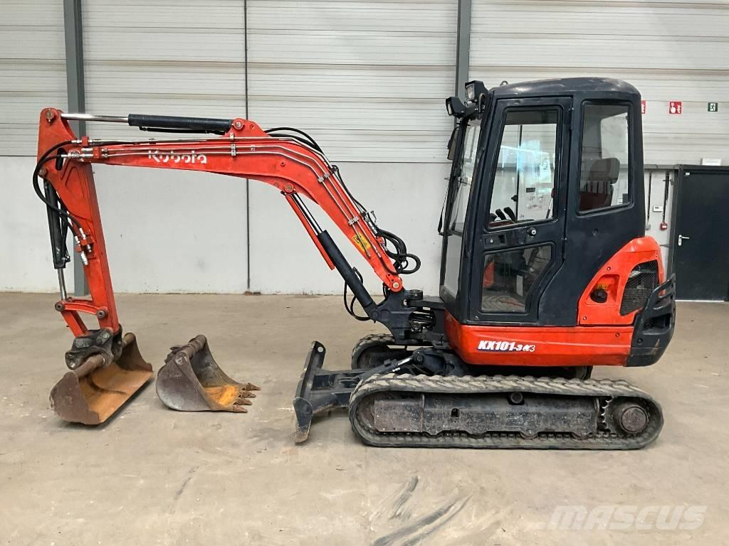 Kubota KX 101-3 A 3 Mini ekskavatoriai < 7 t