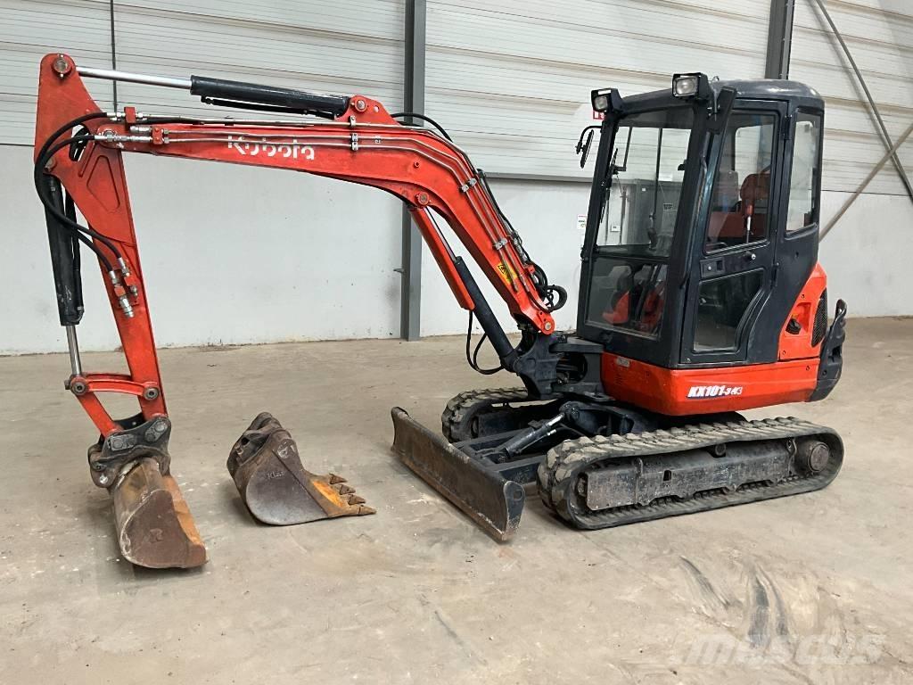 Kubota KX 101-3 A 3 Mini ekskavatoriai < 7 t