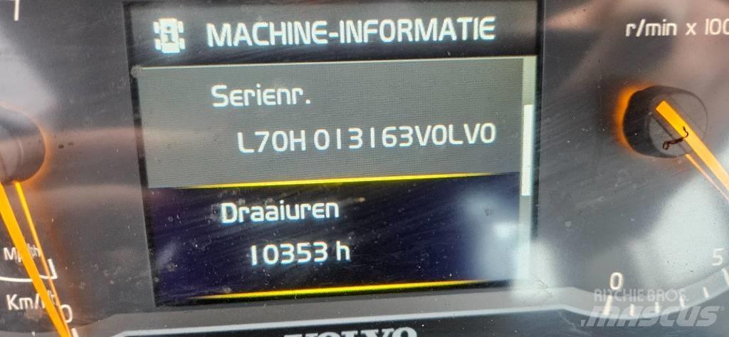 Volvo L 70 H Naudoti ratiniai krautuvai