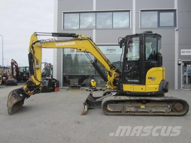 Yanmar Vio 57 Mini ekskavatoriai < 7 t