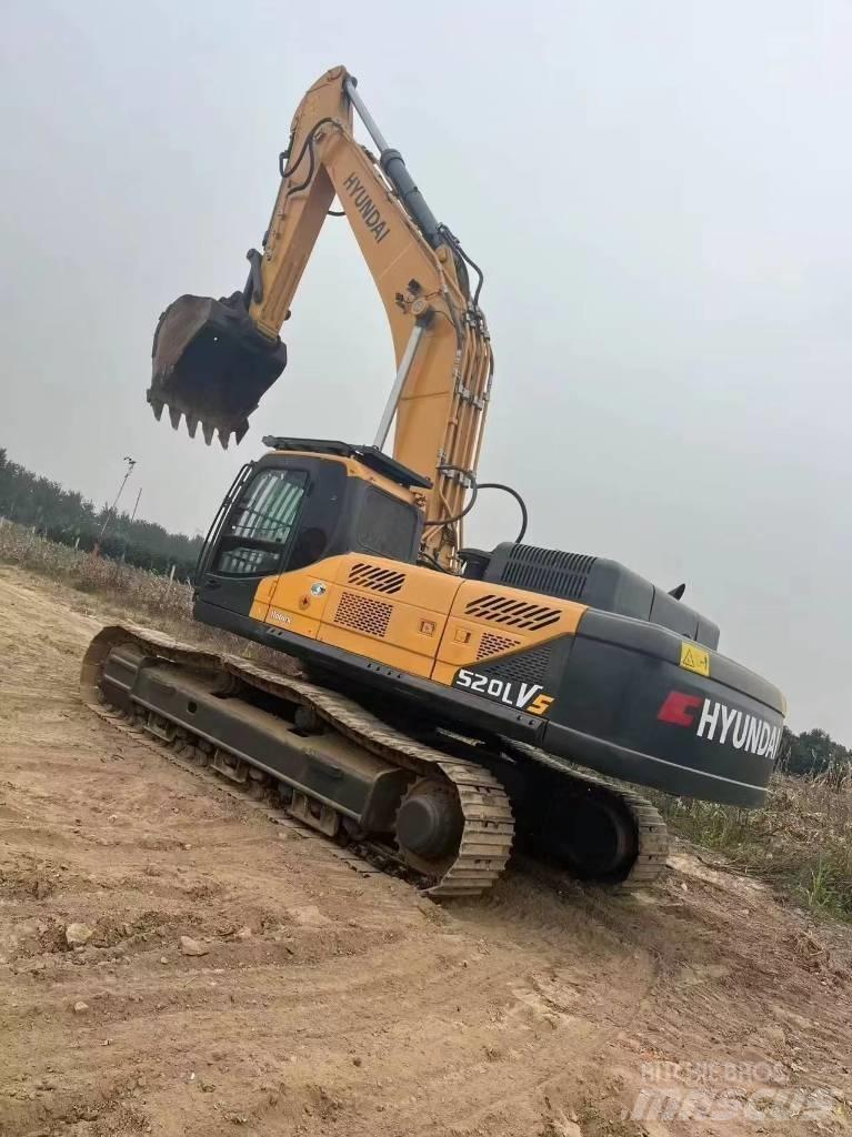 Hyundai Robex 520 VS Vikšriniai ekskavatoriai
