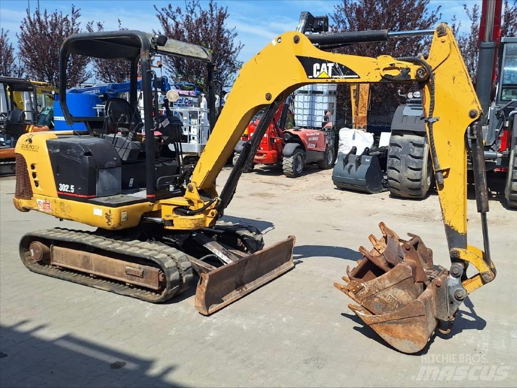 CAT 302.5 Mini ekskavatoriai < 7 t