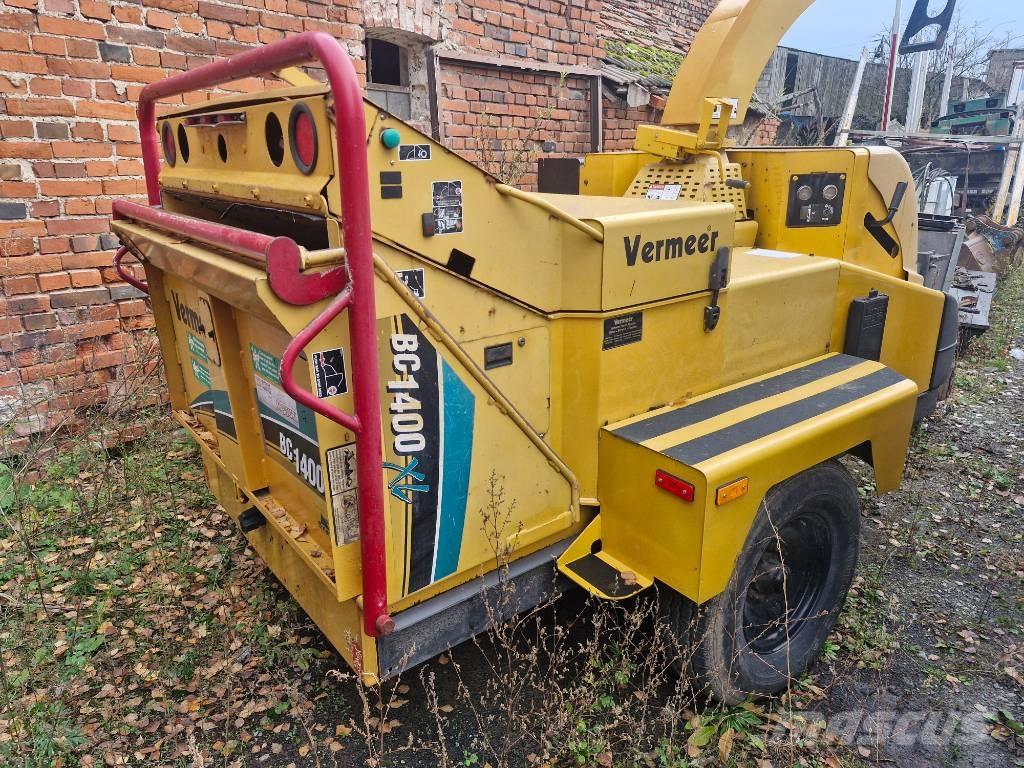 Vermeer BC1400 Medienos smulkintuvai
