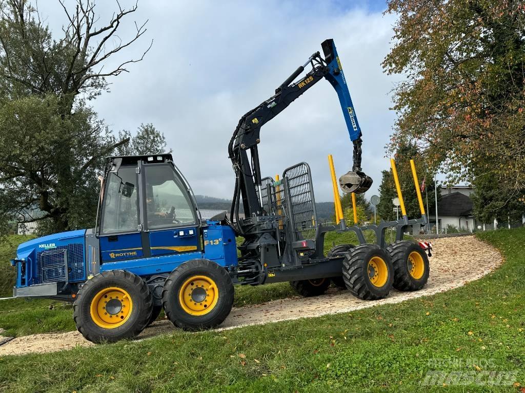 Rottne F13C Naudoti miškovežiai (Forvarderiai)