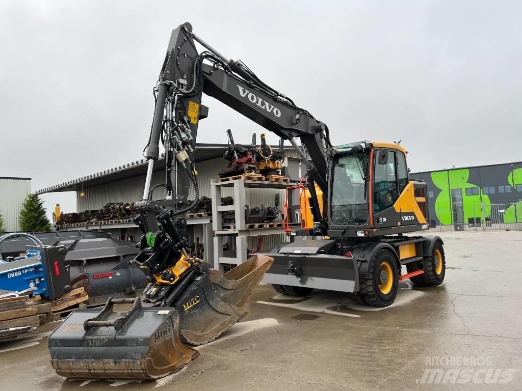 Volvo EWR150E Ratiniai ekskavatoriai