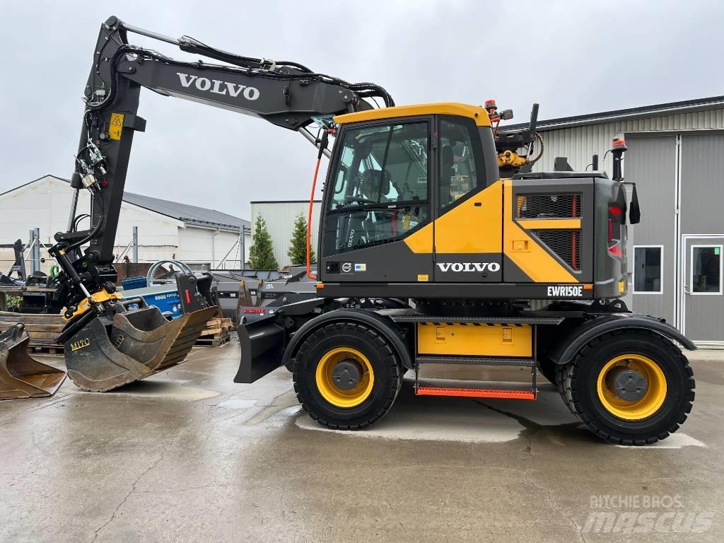 Volvo EWR150E Ratiniai ekskavatoriai