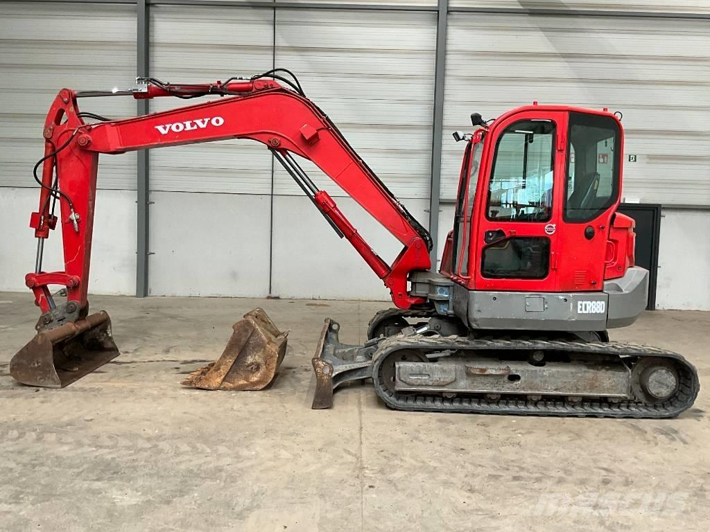 Volvo ECR 88 D Vidutinės galios ekskavatoriai 7-12 t