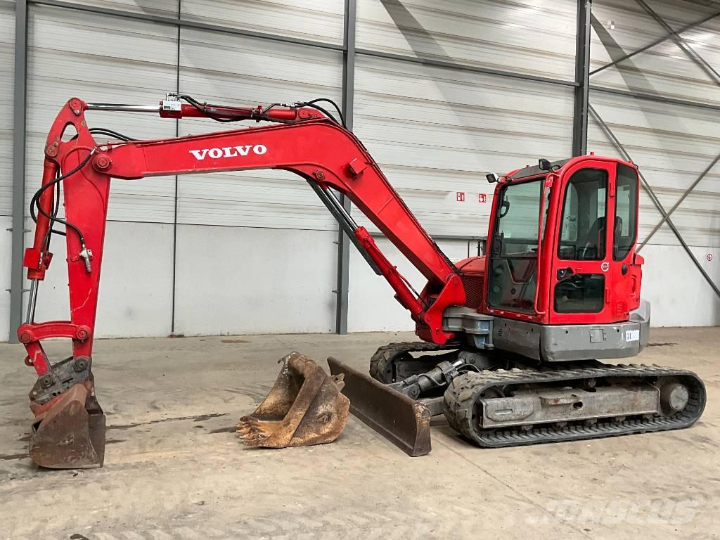 Volvo ECR 88 D Vidutinės galios ekskavatoriai 7-12 t