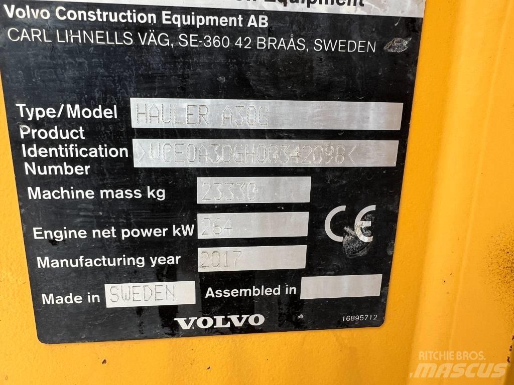 Volvo A30G Karjeriniai savivarčiai