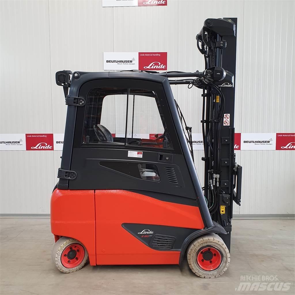 Linde E20PH Elektriniai šakiniai krautuvai