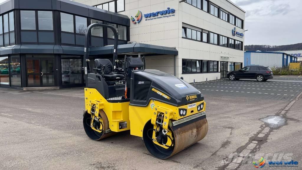 Bomag BW 120 AD-5 Porinių būgnų volai