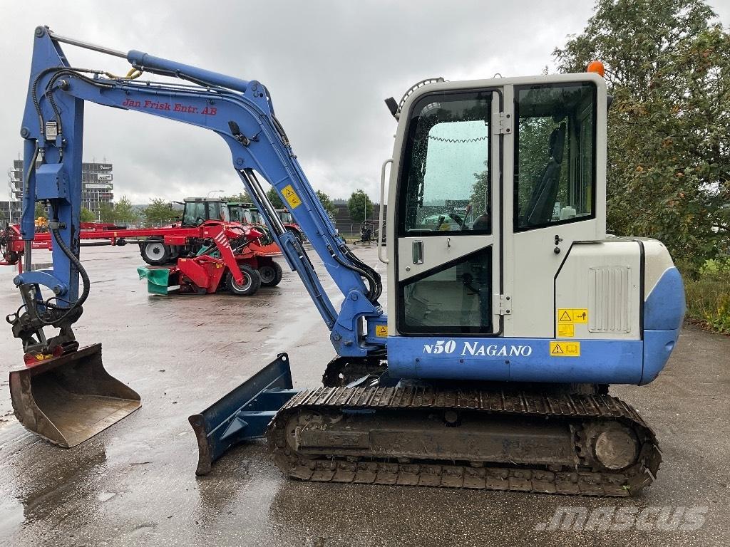 Nagano N50 Kiti krovimo ir kasimo mechanizmai ir jų priedai
