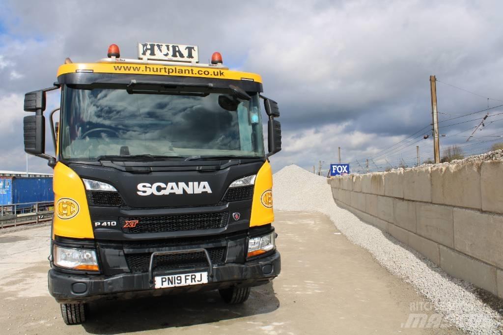 Scania 410 XT Savivarčių priekabų vilkikai