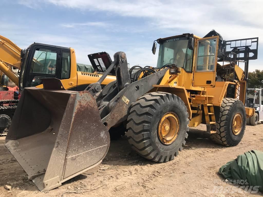 Volvo L 150 E Naudoti ratiniai krautuvai