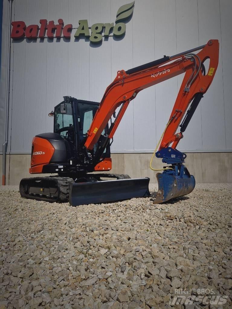 Kubota KX 060-5 Mini ekskavatoriai < 7 t