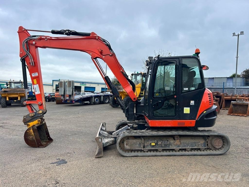 Kubota KX080-4 Vidutinės galios ekskavatoriai 7-12 t
