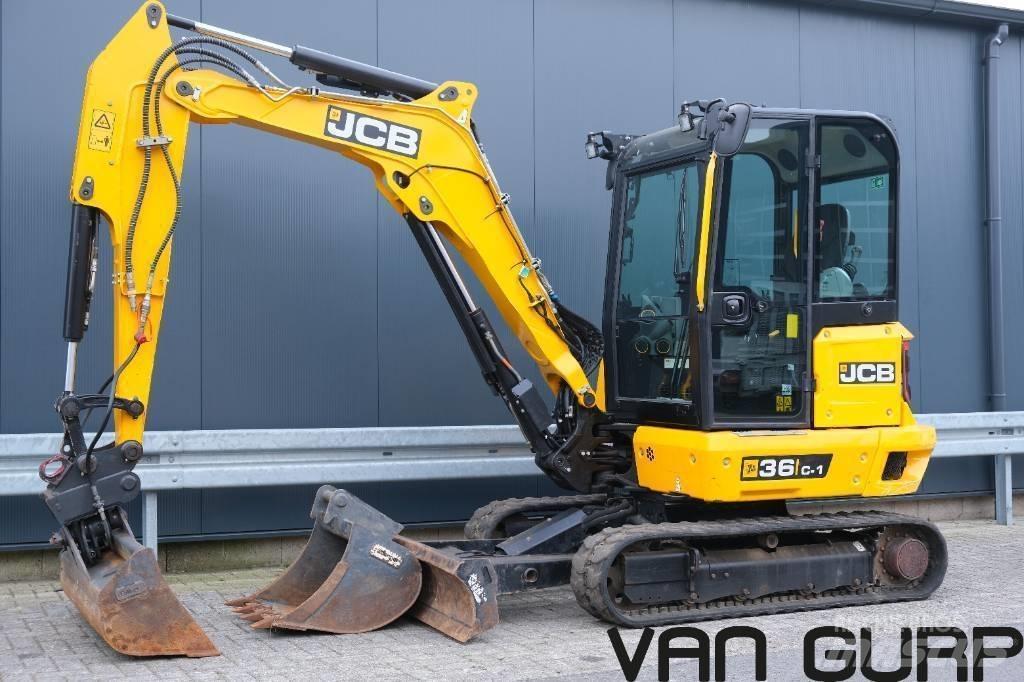 JCB 36 C-1 | 2022 | 900h Mini ekskavatoriai < 7 t