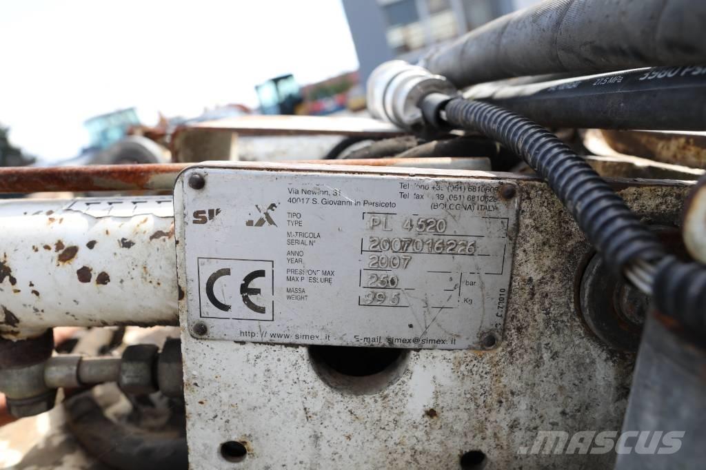 Simex PL4520 Asfalto šalto frezavimo technika