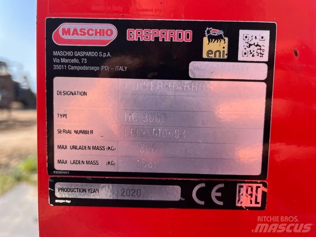 Maschio DC 3000 Varomosios akėčios ir žemės frezos