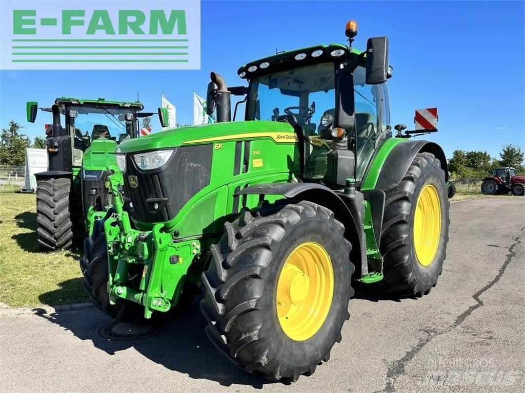 John Deere 6r 250 Traktoriai
