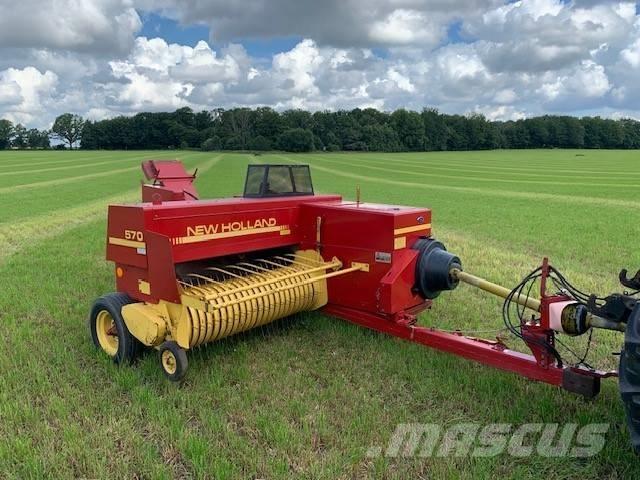 New Holland 570 Stačiakampių ryšulių presai