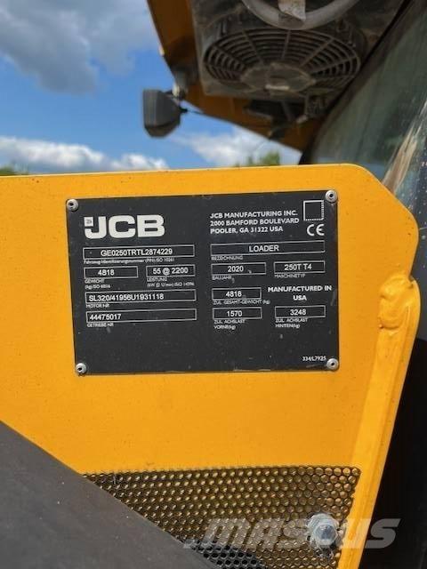 JCB Kettenlader 250T Ekskavatoriniai krautuvai
