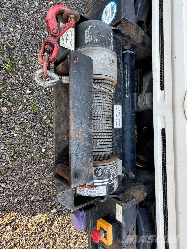 Mercedes-Benz unimog Ant vilkikų montuojamos kėlimo platformos