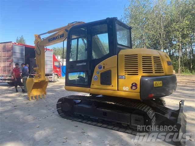 Komatsu PC60-8 Vikšriniai ekskavatoriai