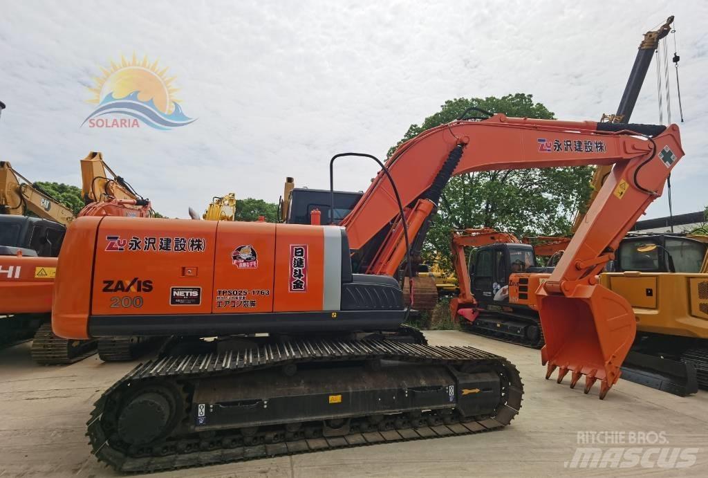 Hitachi ZX 200 Vikšriniai ekskavatoriai