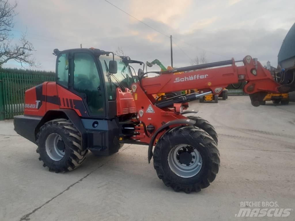 Schafer T8620 Teleskopiniai krautuvai žemės ūkiui